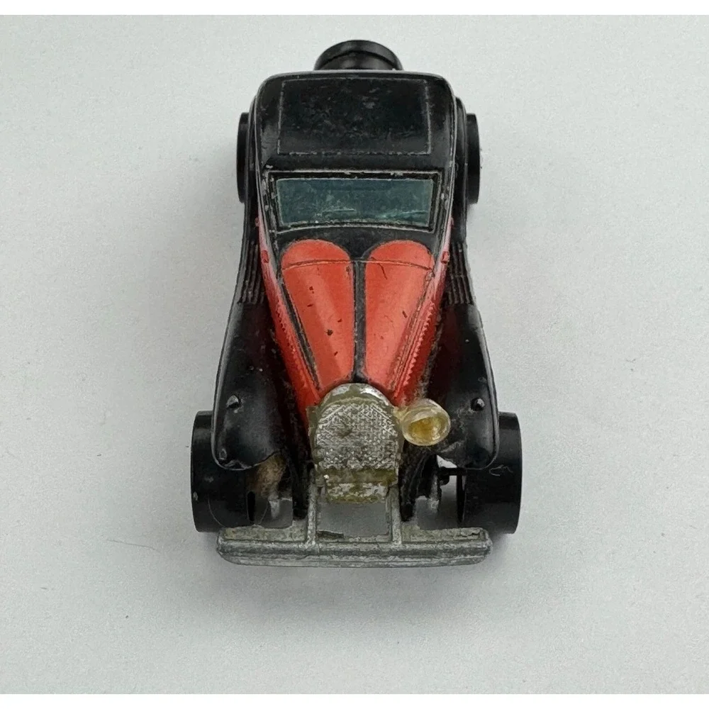 Hot Wheels 1980 81 37 Bugatti‎ Black Red Vintage Diecast Car Hong Kong BW Wheels